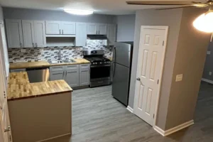 Kitchen restored after fire and smoke damage in Atlanta